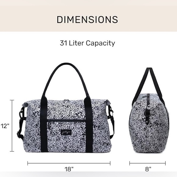 Jadyn Lola Travel Duffle Bag - Picture 5 of 14